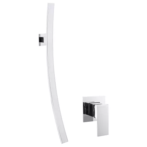 Смеситель ABBER Daheim AF8209 скрытого монтажа для раковины, хром, изображение 2