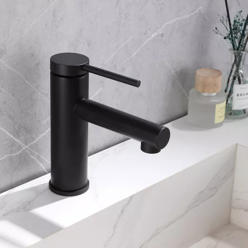 Смеситель ABBER Emotion AF8810B для раковины, черный матовый, Выбрать цвет: Черный матовый, изображение 2