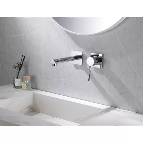 Смеситель ABBER Emotion AF8812 для раковины скрытого монтажа, хром, Выбрать цвет: Хром, изображение 2