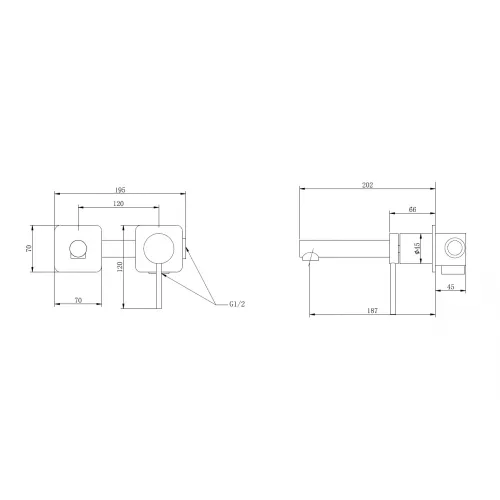 Смеситель ABBER Emotion AF8812W для раковины скрытого монтажа, белый, Выбрать цвет: Белый, изображение 3