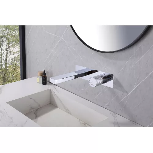 Смеситель ABBER Rund AF8712 для раковины скрытого монтажа, хром, Выбрать цвет: Хром, изображение 2