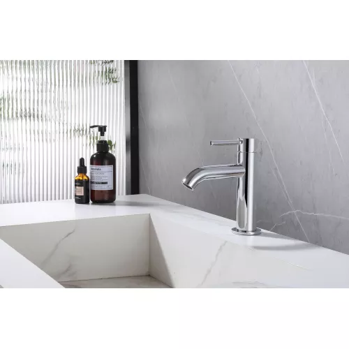 Смеситель ABBER Wasser Kreis AF8110 для раковины, хром, Выбрать цвет: Хром, изображение 2