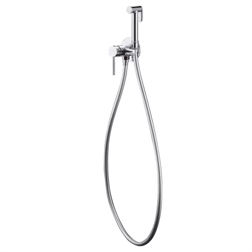 Смеситель ABBER Wasser Kreis AF8125 с гигиеническим душем, хром, Выбрать цвет: Хром, изображение 2