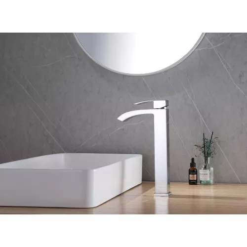 Смеситель ABBER Wasserfall AF8611 для накладной раковины, хром, Выбрать цвет: Хром, изображение 2