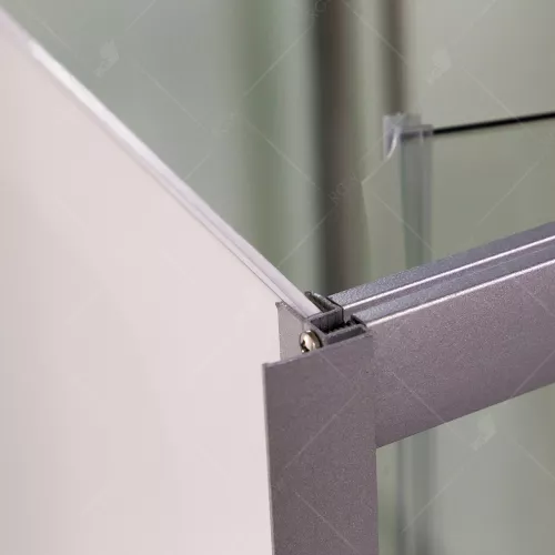 Душевая кабина RGW AN-208 хром/прозрачное стекло, Цвет профиля: Хром, Выбрать размер: 80х80, изображение 15