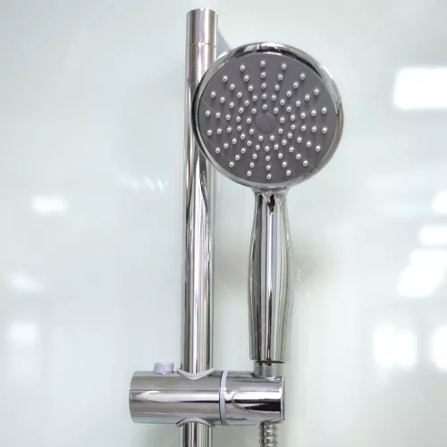 Душевая кабина RGW AN-208 хром/прозрачное стекло, Цвет профиля: Хром, Выбрать размер: 80х80, изображение 13