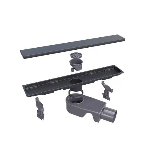 Душевой трап RGW SDR-22B черный, Выбрать размер: 60, изображение 4