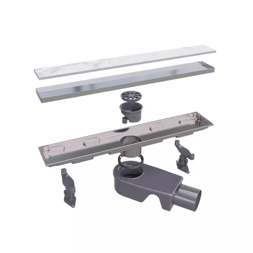 Душевой трап RGW SDR-22 хром, Выбрать размер: 60, изображение 4