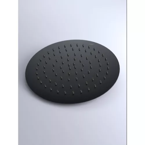 Верхний душ 3D круглый RGW SP-81B, Цвет профиля (вариация): Черный, Выбрать размер: 500, изображение 2