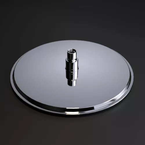 Верхний душ 3D круглый RGW SP-81, Цвет профиля (вариация): Хром, Выбрать размер: 250, изображение 3