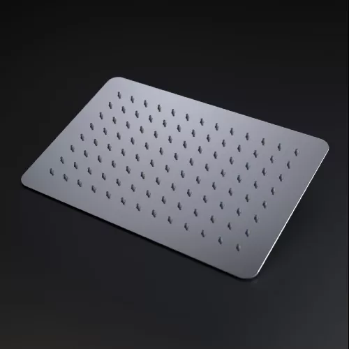 Верхний душ прямоугольный RGW SP-84, Выбрать цвет: Хром, Выбрать размер: 400x300, изображение 2