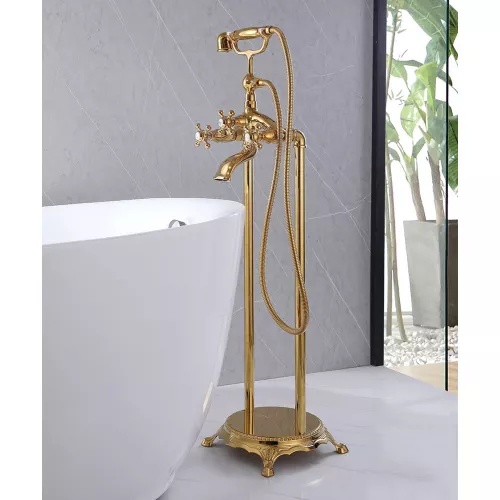 Смеситель ABBER Klassik AF8415, Выбрать цвет: Золото, изображение 2