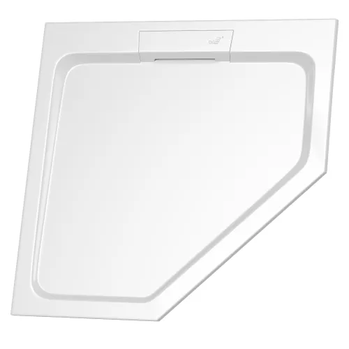 Душевой поддон трапеция RGW STA-61W Белый, Выбрать цвет: Белый, Выбрать размер: 900x900