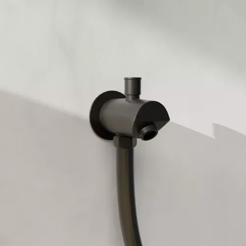 Душевая система встраиваемая RGW SP-52B, Выбрать цвет: Черный, изображение 4