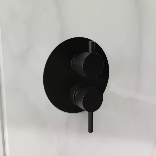 Душевая система встраиваемая RGW SP-52B, Выбрать цвет: Черный, изображение 5