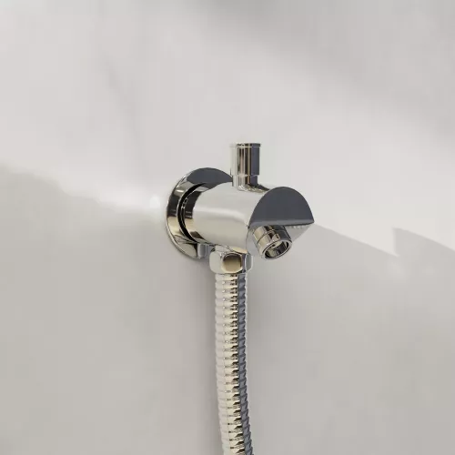 Душевая система встраиваемая RGW SP-52, Выбрать цвет: Хром, изображение 4