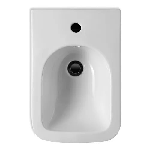 Биде ABBER Rechteck AC1250 подвесное белое, Выбрать цвет: Белый, изображение 3