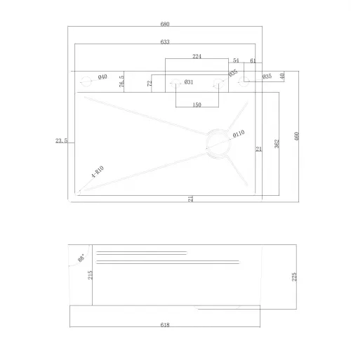 Кухонная мойка ABBER Wasser Kreis AF2194 хром, Выбрать цвет: Хром, изображение 3