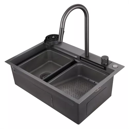 Кухонная мойка ABBER Wasser Kreis AF2194NG никель, Выбрать цвет: Никель, изображение 2