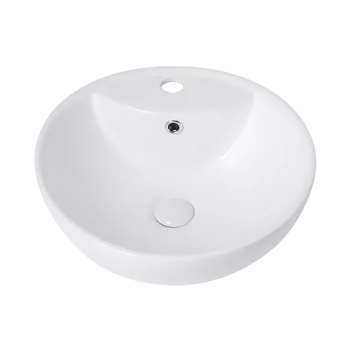 Раковина накладная ABBER Bequem AC2101 белая, Выбрать цвет: Белый, изображение 2