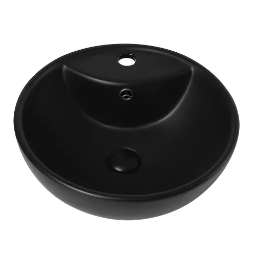 Раковина накладная ABBER Bequem AC2101MB черная матовая, Выбрать цвет: Черный матовый, изображение 3