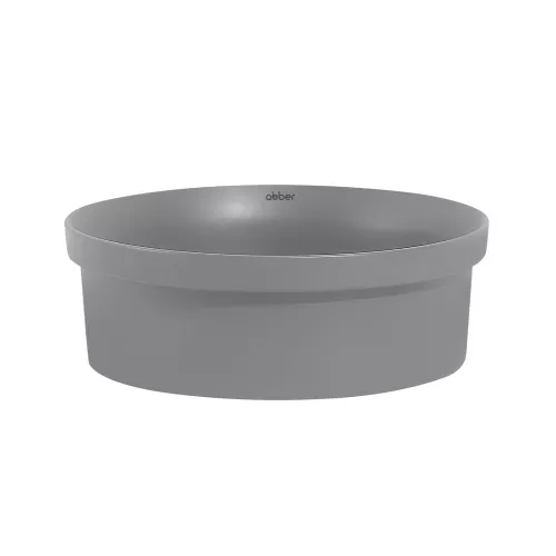 Раковина накладная ABBER Bequem AC2103MG серая матовая, Выбрать цвет: Серый матовый, изображение 2