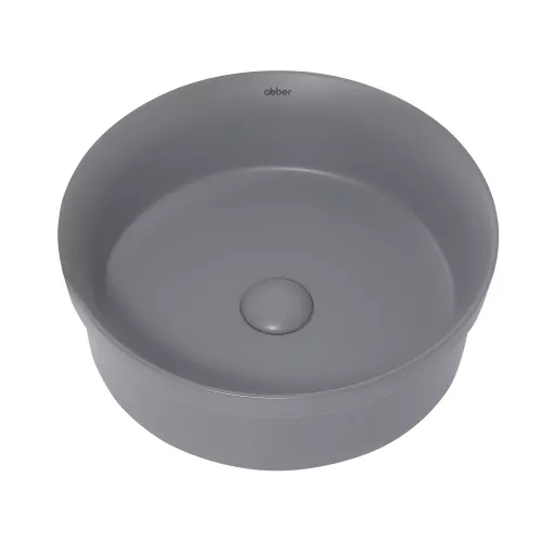 Раковина накладная ABBER Bequem AC2103MG серая матовая, Выбрать цвет: Серый матовый, изображение 3