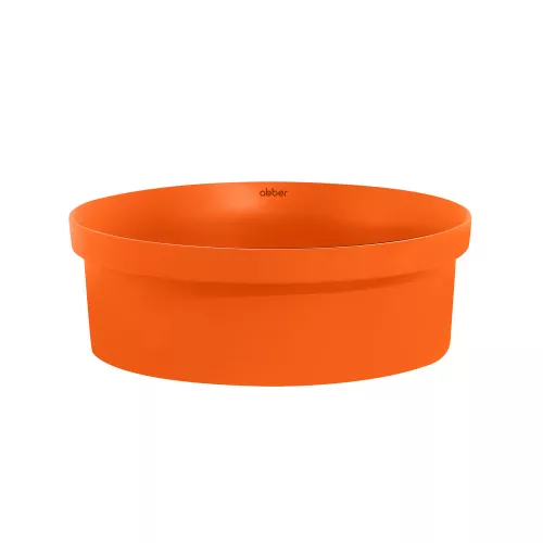 Раковина накладная ABBER Bequem AC2103MO оранжевая матовая, Выбрать цвет: оранжевый матовый, изображение 2