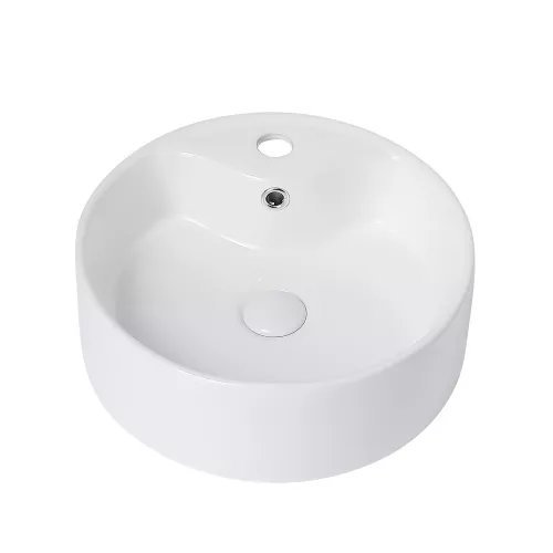 Раковина накладная ABBER Bequem AC2104 белая, Выбрать цвет: Белый, изображение 2