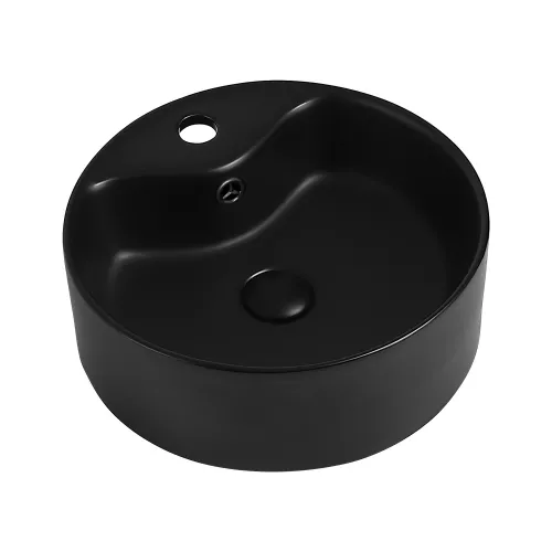 Раковина накладная ABBER Bequem AC2104MB черная матовая, Выбрать цвет: Черный матовый, изображение 2