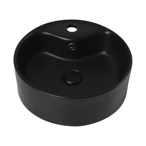Раковина накладная ABBER Bequem AC2104MB черная матовая, Выбрать цвет: Черный матовый, изображение 3