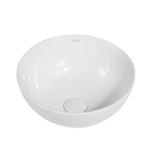 Раковина накладная ABBER Bequem AC2106 белая, Выбрать цвет: Белый