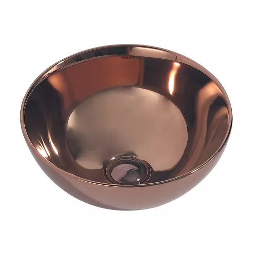 Раковина накладная ABBER Bequem AC2106RG розовое золото, Выбрать цвет: Розовое золото, изображение 2