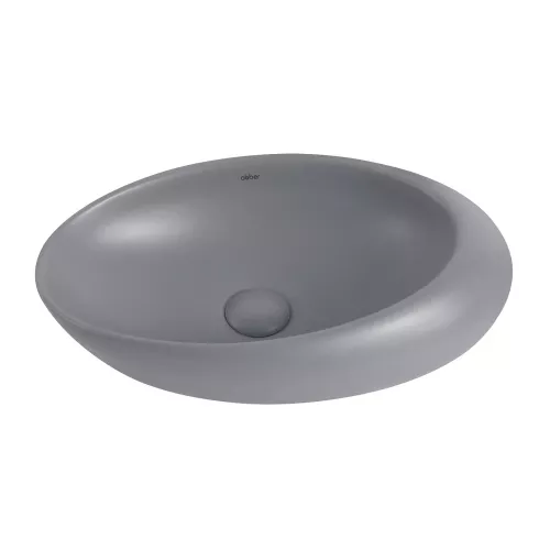 Раковина накладная ABBER Bequem AC2107MG серая матовая, Выбрать цвет: Серый матовый, изображение 3