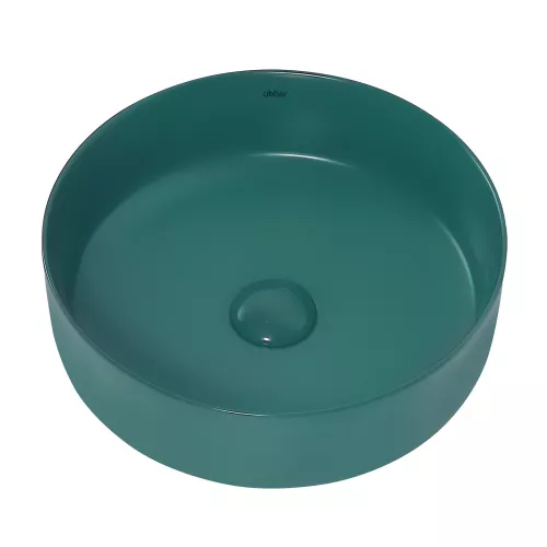 Раковина накладная ABBER Bequem AC2108MBG темно-зеленая матовая, Выбрать цвет: Темно-зеленый матовый, изображение 2