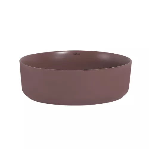 Раковина накладная ABBER Bequem AC2108MC коричневая матовая, Выбрать цвет: Коричневый матовый, изображение 2