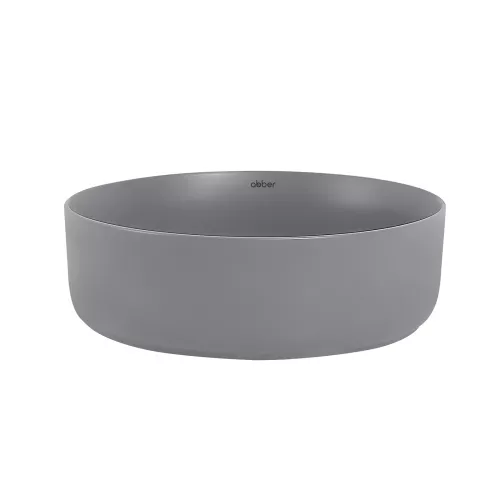 Раковина накладная ABBER Bequem AC2108MG серая матовая, Выбрать цвет: Серый матовый, изображение 2