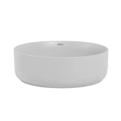 Раковина накладная ABBER Bequem AC2108MLG светло-серая матовая, Выбрать цвет: Светло-серый матовый, изображение 3