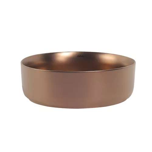 Раковина накладная ABBER Bequem AC2108MRG розовое золото матовое, Выбрать цвет: Розовое золото, изображение 3