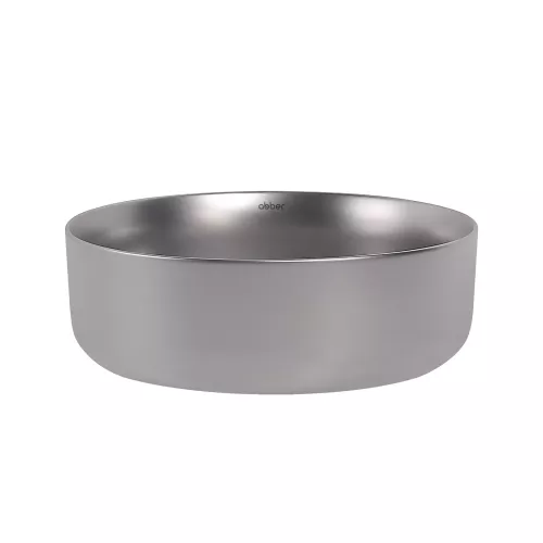 Раковина накладная ABBER Bequem AC2108MS серебро матовое, Выбрать цвет: Серебро матовое, изображение 2