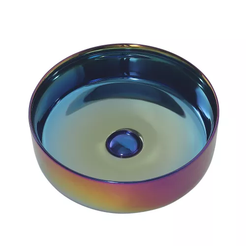 Раковина накладная ABBER Bequem AC2108Regen хамелеон, Выбрать цвет: Хамелеон, изображение 3