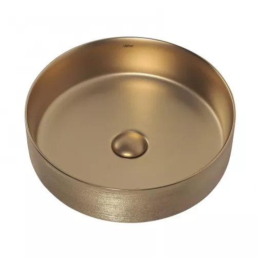 Раковина накладная ABBER Bequem AC2109BGM золото матовое, Выбрать цвет: Золото матовое, изображение 3