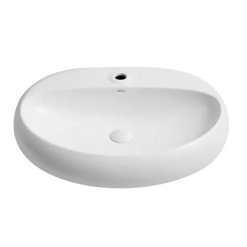 Раковина накладная ABBER Bequem AC2112MW белая матовая, изображение 3