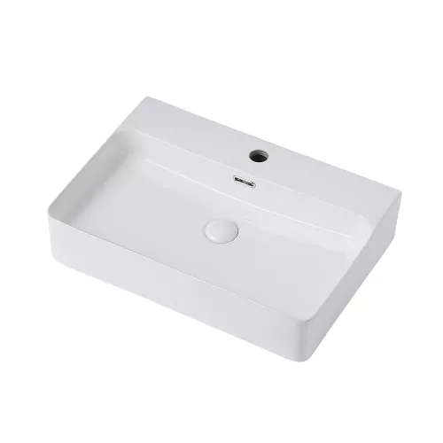 Раковина накладная ABBER Rechteck AC2201 белая, Выбрать цвет: Белый, изображение 2