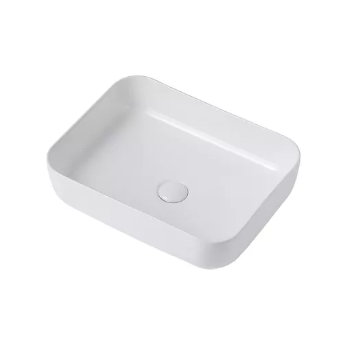 Раковина накладная ABBER Rechteck AC2202 белая, Выбрать цвет: Белый, изображение 2