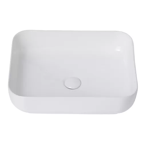 Раковина накладная ABBER Rechteck AC2202 белая, Выбрать цвет: Белый, изображение 3