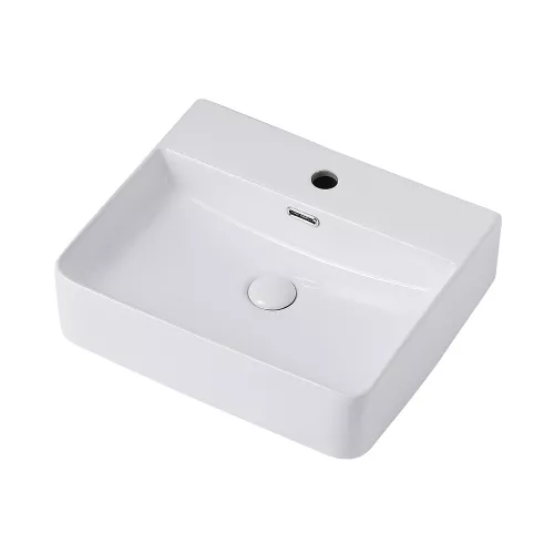 Раковина накладная ABBER Rechteck AC2203 белая, Выбрать цвет: Белый, изображение 2