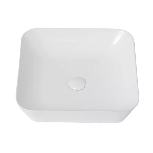 Раковина накладная ABBER Rechteck AC2205 белая, Выбрать цвет: Белый, изображение 3