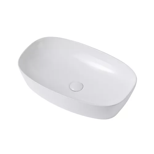 Раковина накладная ABBER Rechteck AC2206 белая, Выбрать цвет: Белый, изображение 2