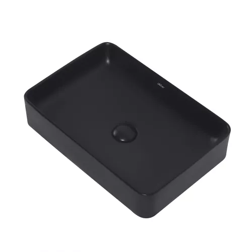 Раковина накладная ABBER Rechteck AC2207MB черная матовая, Выбрать цвет: Черный матовый, изображение 2